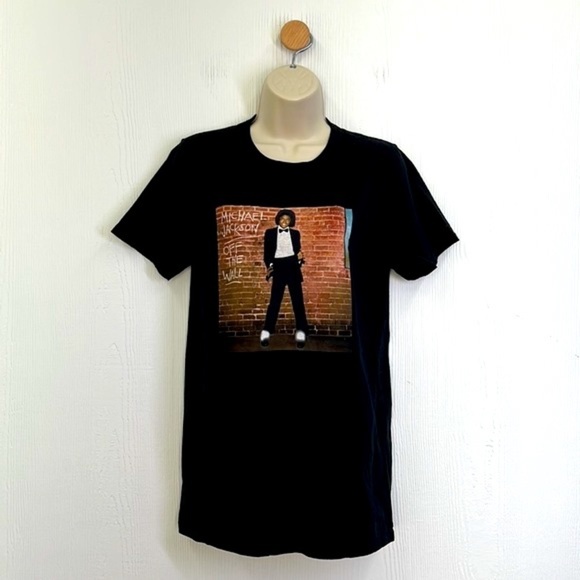 Michael Jackson - Off The Wall Michael Jackson Graphic Short Sleeve T Shirt SM - Picture 2 of 10